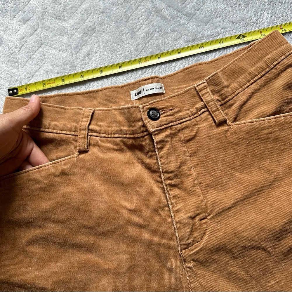 Lee Women’s Straight Leg Corduroy Pants Size 8 Long - Picture 4 of 8